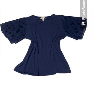 Michael Kors, Women's shirt, color blue, size L